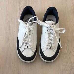 Polo by Ralph Lauren Women White and Black Casual Sneakers